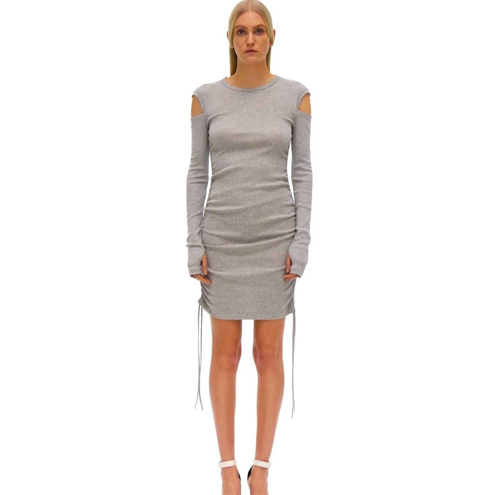 Helmut Lang Ribbed Lacing Dress - NWOT